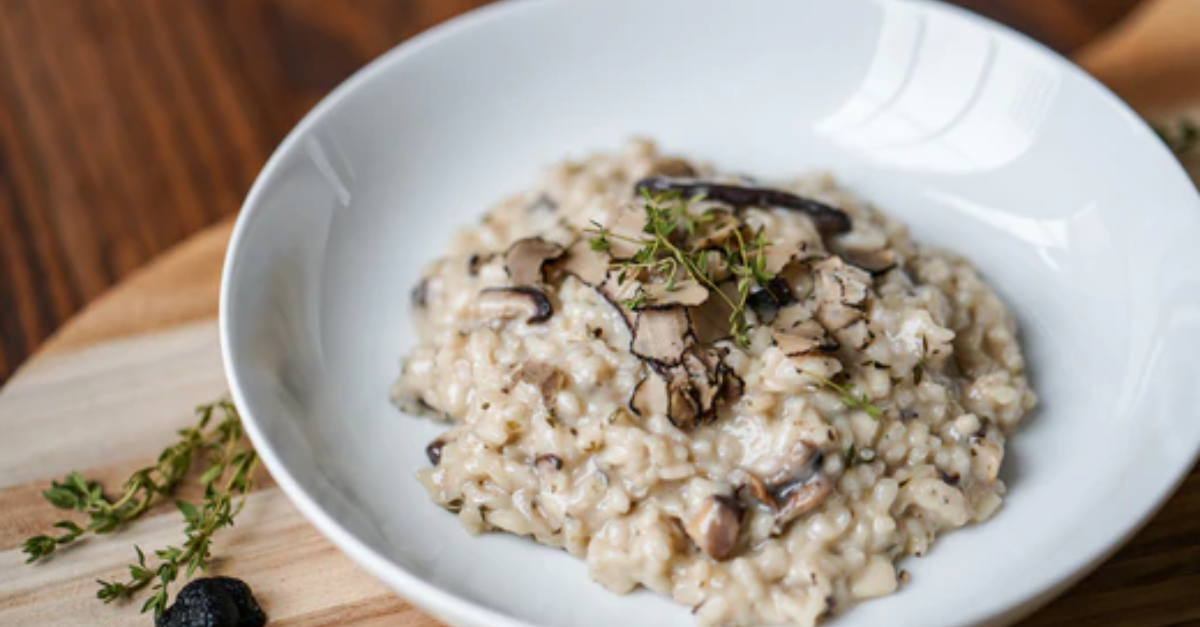 Black Truffle Risotto &ndash; Pure Wild